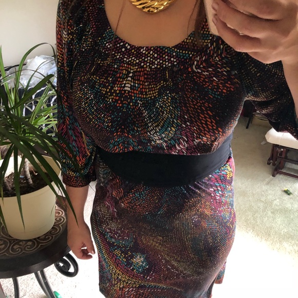 Trina Turk geo print dress - Picture 2 of 7